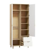 Tủ Quần Áo Tedjons Leaf - 2 Trắng - Ảnh 2