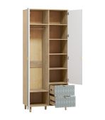 Tủ Quần Áo Tedjons Leaf - 2 Xanh Dương Nhạt - Ảnh 2