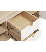 Tủ Tivi Tedjons Leaf - 1 Trắng - Ảnh 9