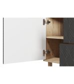 Tủ Tivi Tedjons Leaf - 1 Xám Chì - Ảnh 4