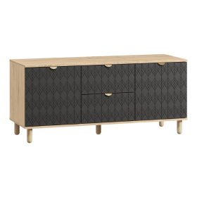 Tủ Tivi Tedjons Leaf - 1 Xám Chì