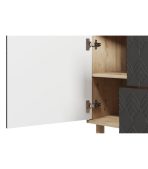 Tủ Tivi Tedjons Leaf - 1 Xám Chì - Ảnh 4