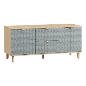 Tủ Tivi Tedjons Leaf - 1 Xanh Dương Nhạt