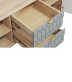 Tủ Tivi Tedjons Leaf - 1 Xanh Dương Nhạt - Ảnh 7