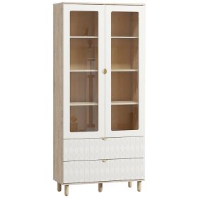 Tủ Trưng Bày Tedjons Leaf - 1 Trắng