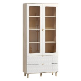 Tủ Trưng Bày Tedjons Leaf - 1 Trắng