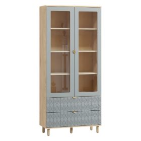 Tủ Trưng Bày Tedjons Leaf - 1 Xanh Dương Nhạt