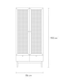 Tủ Quần Áo Roshal Wood Vân Gỗ - 2 - Ảnh 11