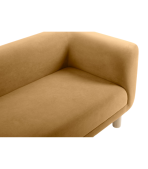 Ghế Sofa Đôi Bọc Nhung Veneto Ultra Mustard - Ảnh 2