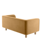 Ghế Sofa Đôi Bọc Nhung Veneto Ultra Mustard - Ảnh 4