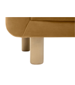 Ghế Sofa Đôi Bọc Nhung Veneto Ultra Mustard - Ảnh 6