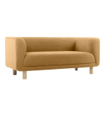 Ghế Sofa Đôi Bọc Nhung Veneto Ultra Mustard - Ảnh 8