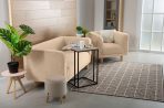 Ghế Sofa Đôi Bọc Nhung Veneto Ultra Sand - Ảnh 10