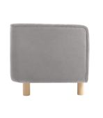 Ghế Sofa Đôi Bọc Nhung Veneto Ultra Smoke - Ảnh 3