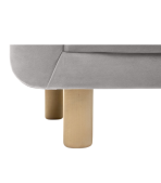 Ghế Sofa Đôi Bọc Nhung Veneto Ultra Smoke - Ảnh 5