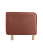 Ghế Sofa Đôi Bọc Nhung Veneto Ultra Terra - Ảnh 5