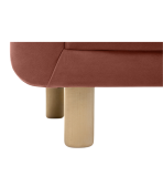 Ghế Sofa Đôi Bọc Nhung Veneto Ultra Terra - Ảnh 6