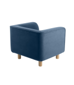 Ghế Sofa Đơn Bọc Nhung Veneto Ultra Midnight - Ảnh 5