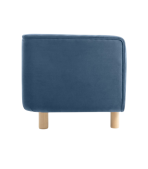 Ghế Sofa Đơn Bọc Nhung Veneto Ultra Midnight - Ảnh 6