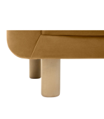 Ghế Sofa Đơn Bọc Nhung Veneto Ultra Mustard - Ảnh 7