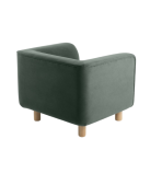 Ghế Sofa Đơn Bọc Nhung Veneto Ultra Olive - Ảnh 4