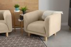 Ghế Sofa Đơn Bọc Nhung Veneto Ultra Sand - Ảnh 13