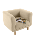 Ghế Sofa Đơn Bọc Nhung Veneto Ultra Sand - Ảnh 6