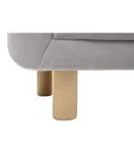 Ghế Sofa Đơn Bọc Nhung Veneto Ultra Smoke - Ảnh 8