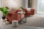 Ghế Sofa Đơn Bọc Nhung Veneto Ultra Terra - Ảnh 12