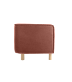 Ghế Sofa Đơn Bọc Nhung Veneto Ultra Terra - Ảnh 6