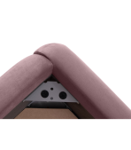 Giường Amber Nhung 140 Lanza Lilac - Ảnh 4