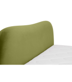 Giường Amber Nhung 140 Lanza Olive - Ảnh 3