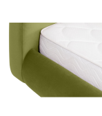 Giường Amber Nhung 140 Lanza Olive - Ảnh 6