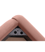 Giường Amber Nhung 160 Gesta Pink - Ảnh 4