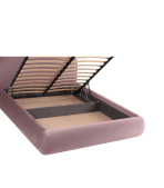 Giường Amber Nhung 160 Lanza Lilac - Ảnh 9