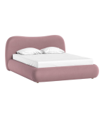 Giường Amber Nhung 180 Lanza Lilac