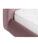 Giường Amber Nhung 180 Lanza Lilac - Ảnh 7