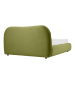 Giường Amber Nhung 180 Lanza Olive - Ảnh 10