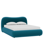 Giường Amber Nhung 180 Ultra Atlantic