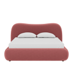 Giường Amber Nhung 180 Ultra Coral - Ảnh 2