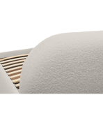 Giường Amber Vải Bông 140 Cozy Ecru - Ảnh 2