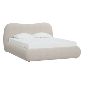 Giường Amber Vải Bông 140 Cozy Ecru