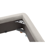 Giường Amber Vải Bông 140 Cozy Ecru - Ảnh 4