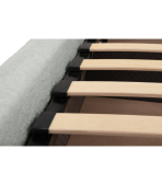 Giường Amber Vải Bông 140 Cozy Smoke - Ảnh 2