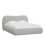 Giường Amber Vải Bông 180 Cozy Smoke