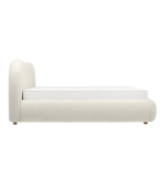 Giường Amber Vải Lông Cừu 160 Bucle White - Ảnh 11