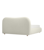 Giường Amber Vải Lông Cừu 160 Bucle White - Ảnh 8