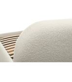 Giường Amber Vải Lông Cừu 180 Bucle White - Ảnh 2