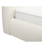 Giường Amber Vải Lông Cừu 180 Bucle White - Ảnh 5