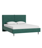 Giường Ebi nhung 140 Danel Emerald - Ảnh 3